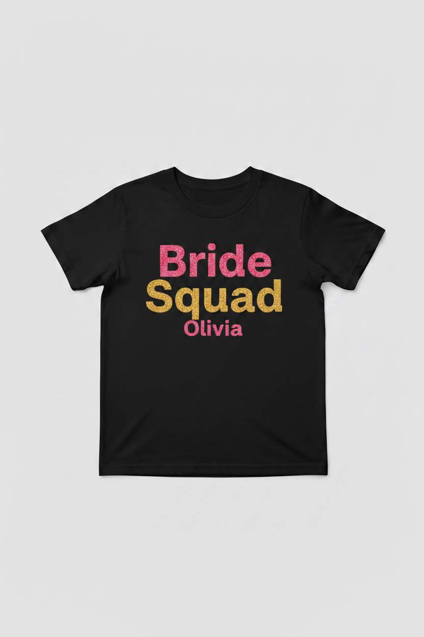Junggessellinen Abschied (JGA) Workshop T-Shirt beplottet schwarz